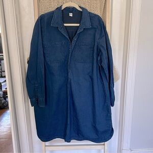 Old Navy Dark Blue Denim Shirt